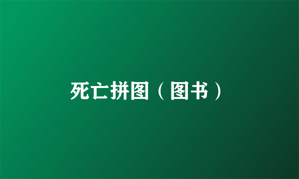 死亡拼图（图书）