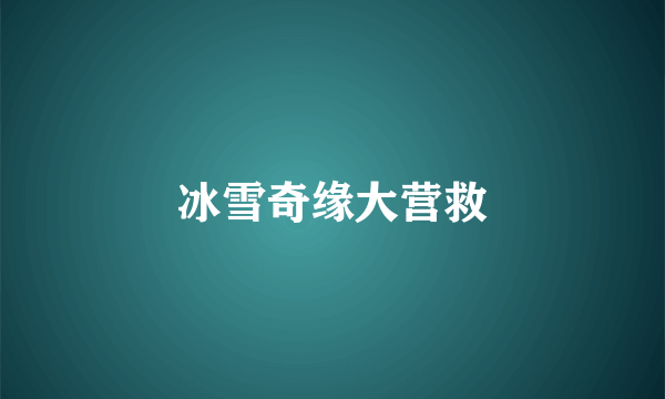冰雪奇缘大营救