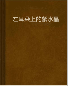 左耳朵上的紫水晶