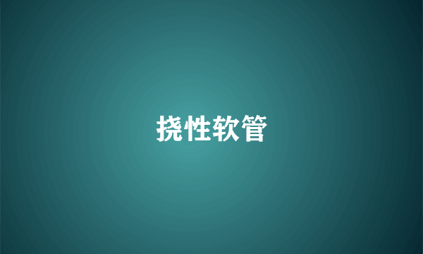挠性软管