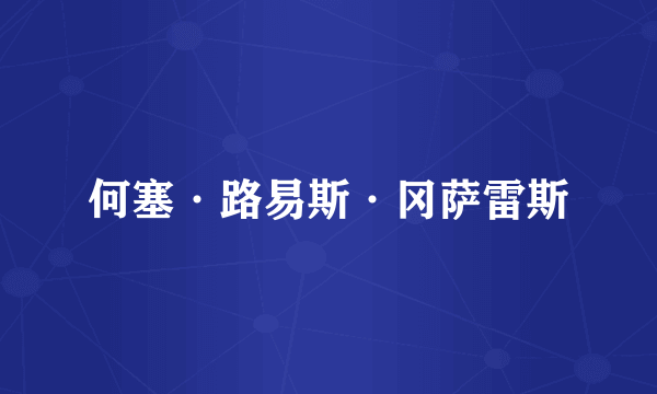 何塞·路易斯·冈萨雷斯