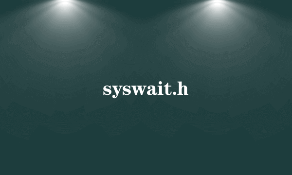 syswait.h