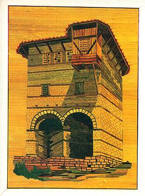 麦秸画（国际友谊博物馆馆藏文物）