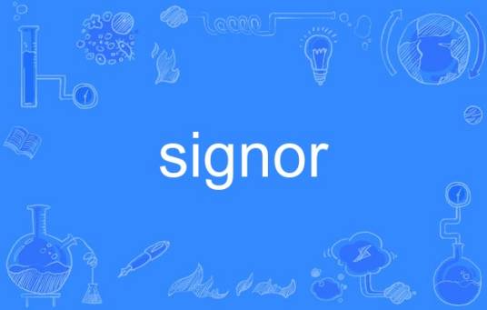 signor