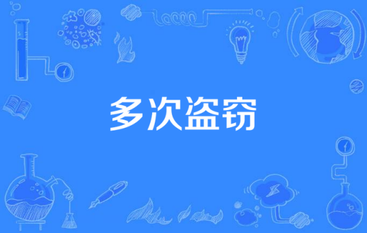 多次盗窃