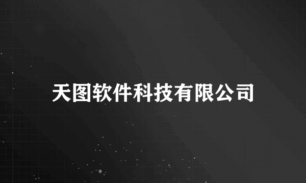 天图软件科技有限公司