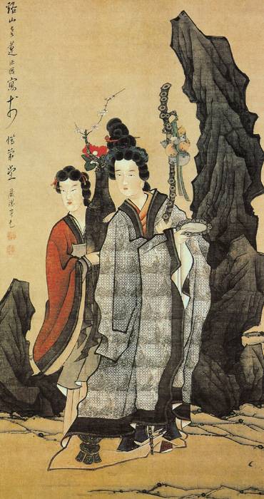 麻姑献寿图（明陈洪绶所画的中国画）