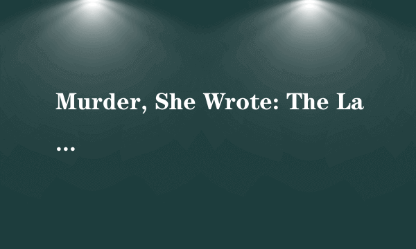 Murder, She Wrote: The Last Free Man