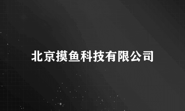 北京摸鱼科技有限公司