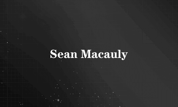 Sean Macauly