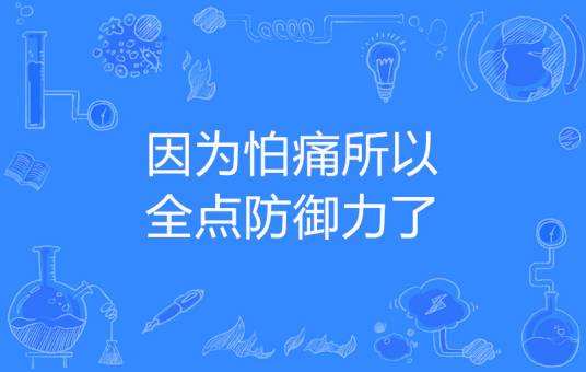因为怕痛所以全点防御力了