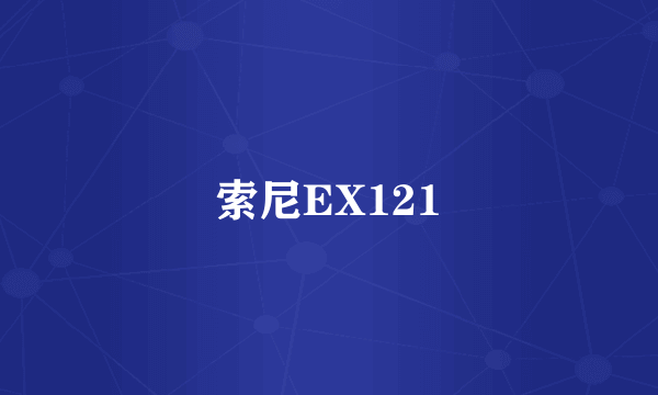 索尼EX121