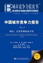 2013年中国城市竞争力蓝皮书