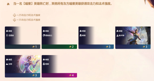 暗星（游戏《英雄联盟》“云顶之弈”模式中的特质）