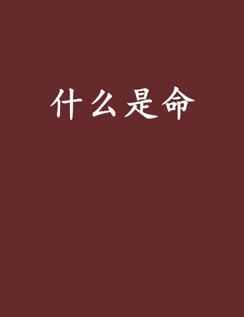 什么是命