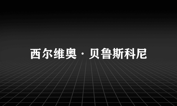 西尔维奥·贝鲁斯科尼