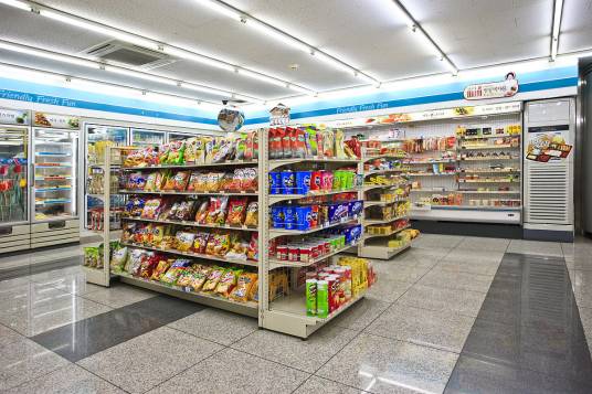 便利店（位于居民区附近的实体店或网上虚拟店）