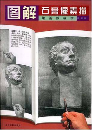 图解石膏像素描