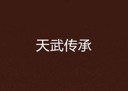 天武传承