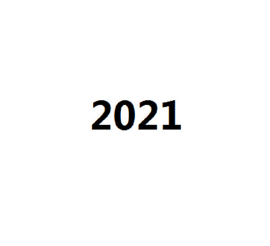 2021（数字）