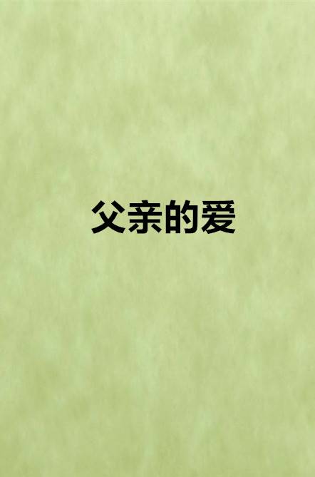 父亲的爱（沈宇涛创作的纪实文学小说）