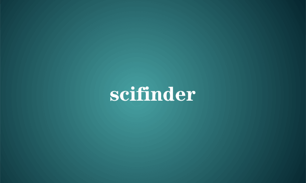 scifinder