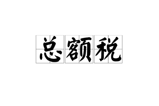总额税
