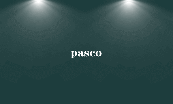 pasco