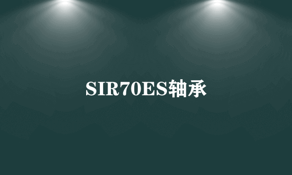 SIR70ES轴承