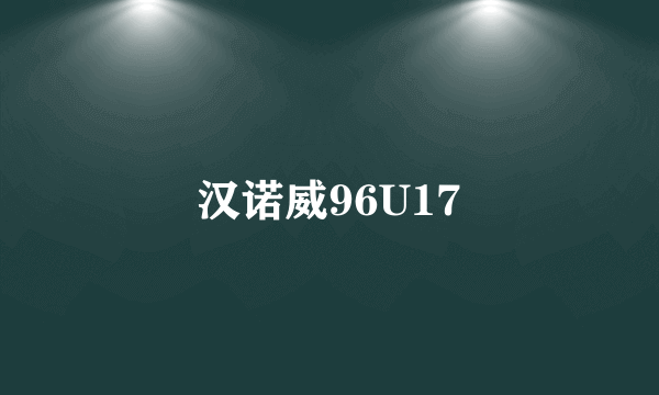 汉诺威96U17