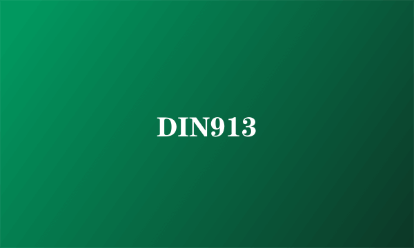 DIN913