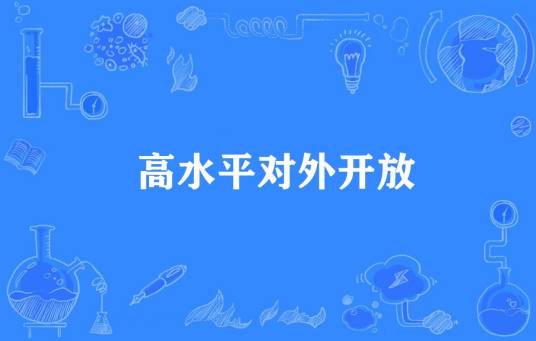高水平对外开放