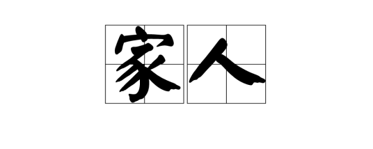 家人（汉语词语）