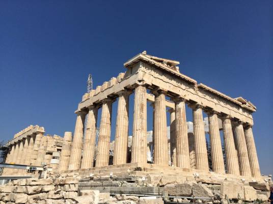 雅典卫城（希腊最杰出的古建筑群）