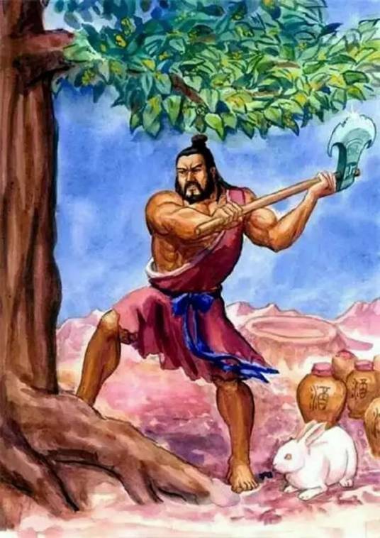 吴刚伐桂（古代中国神话传说之一）