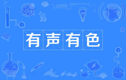 有声有色（成语）