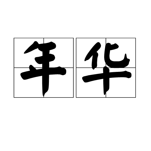 年华（汉语词汇）