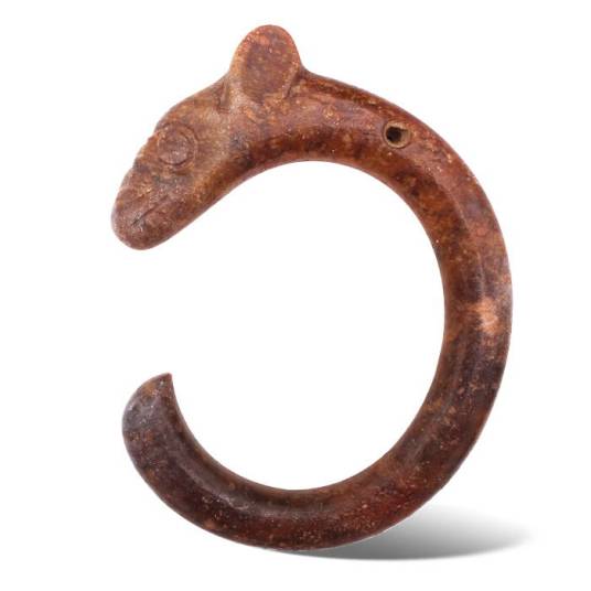 玉猪龙(古代对发现于红山等地的一种玉器的称呼)