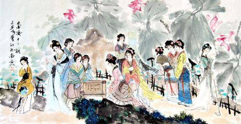 十二金钗（名著《红楼梦》的别名）