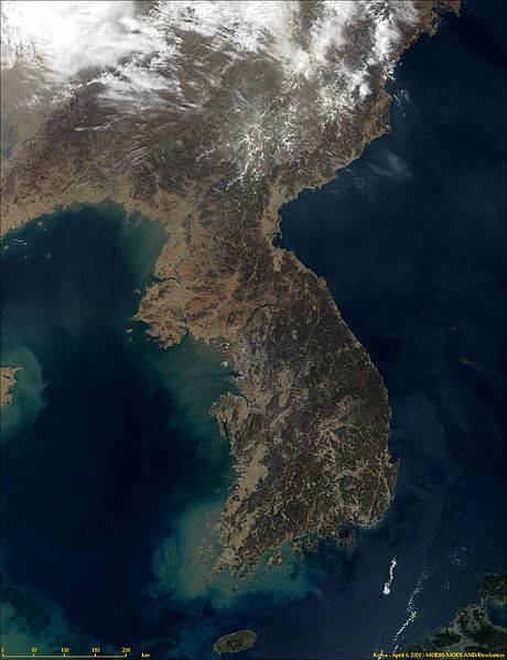 朝鲜半岛（位于东北亚的半岛）