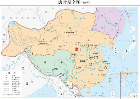 隋唐（中国历史上对隋朝和唐朝两个朝代的合称）