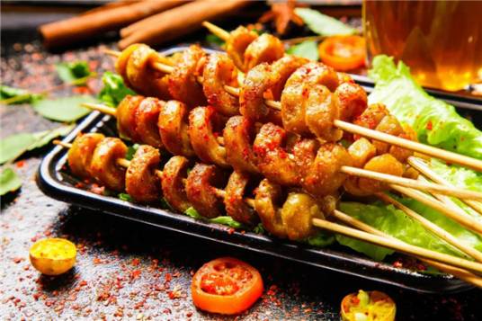 烤面筋（传统特色小吃）