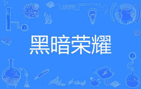 黑暗荣耀（普天一害创作的奇幻类网络小说）
