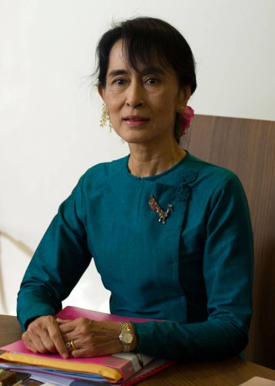 昂山素季（缅甸联邦共和国原国务资政）