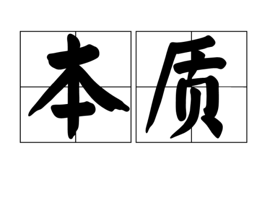 本质（汉语词语）