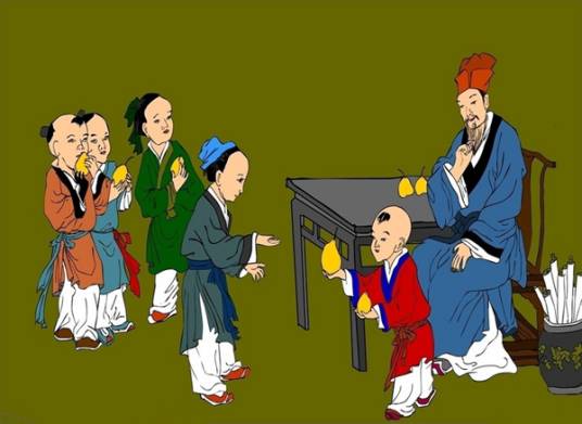 孔融让梨（中国古代道德教育故事）