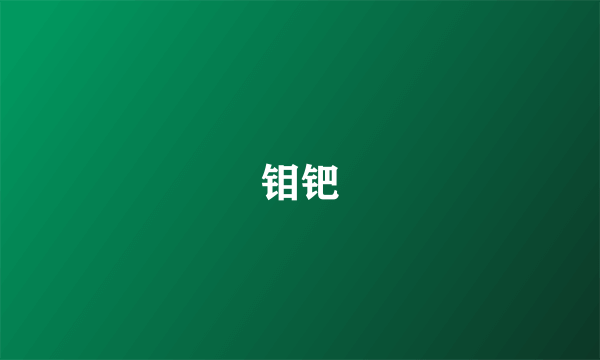 钼钯