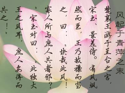 风起于青萍之末（成语）