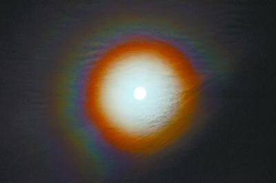 月华(光学衍射现象)