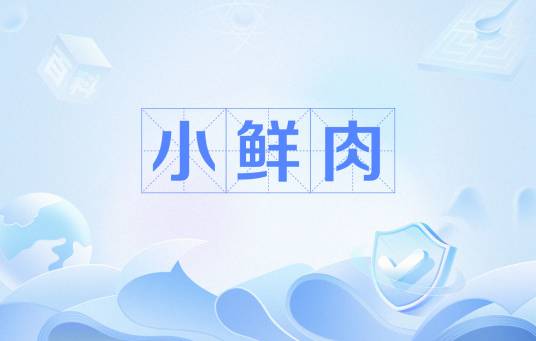 小鲜肉（网络用语）